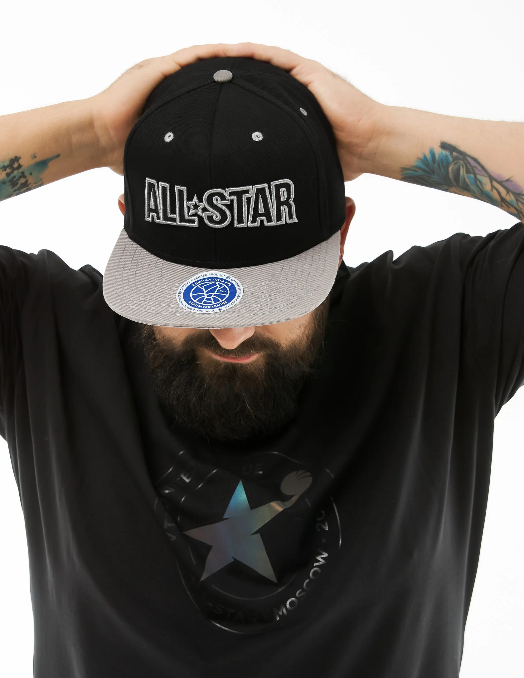 Снэпбэк черный