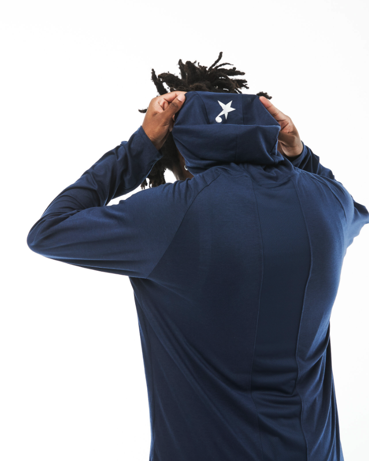 Разминочная футболка JORDAN (Синяя)