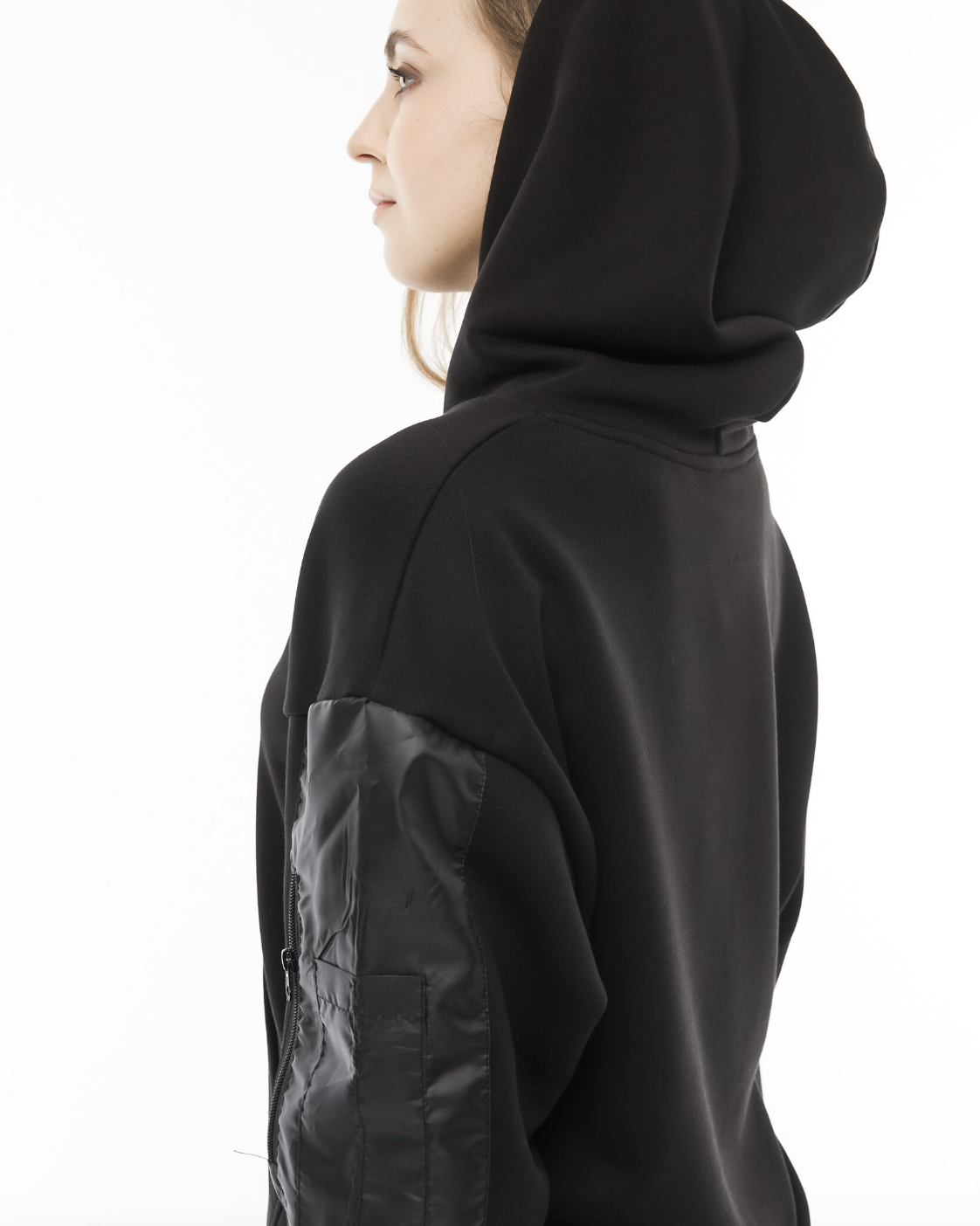 Черное худи ALL STAR (oversize)