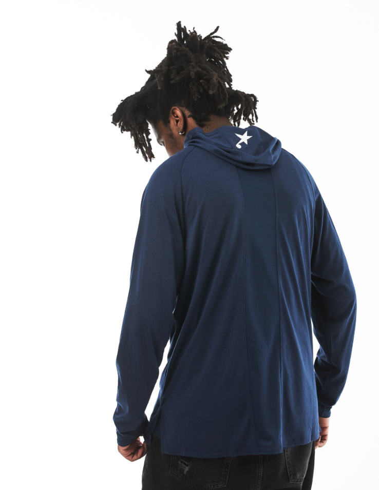 Разминочная футболка JORDAN (Синяя)